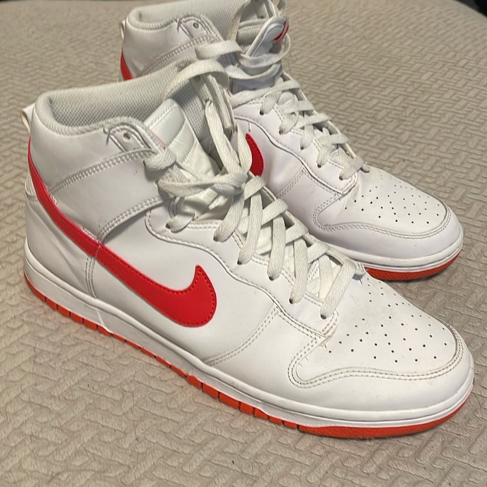Men’s Nike dunk high retro - “white picante” size 10.5
